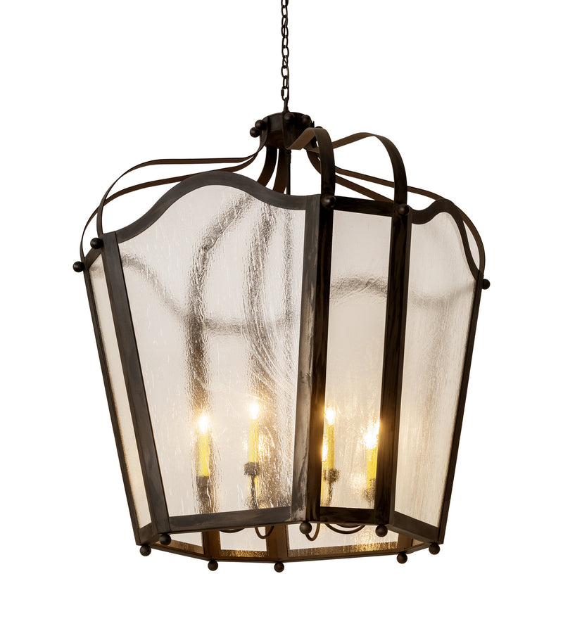 Meyda Tiffany 183674 Eight Light Pendant, Costello Black
