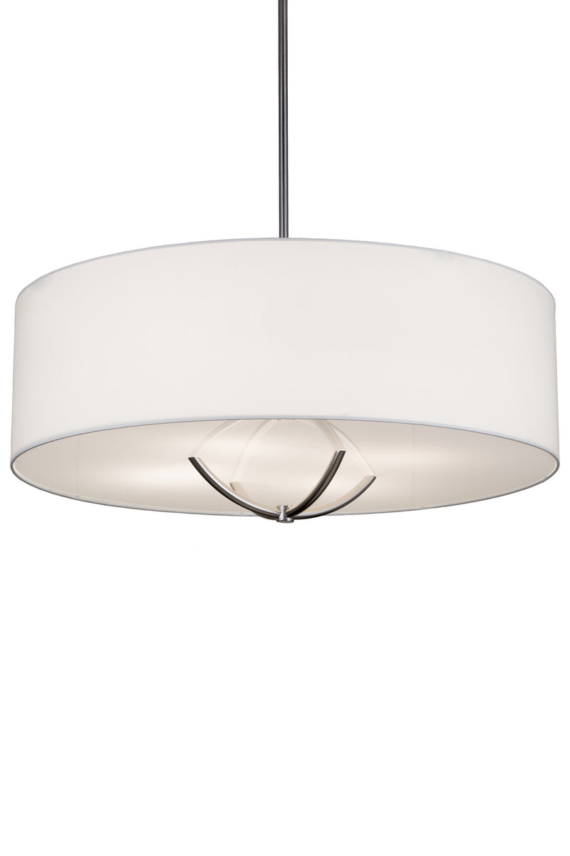 Meyda Tiffany 185066 Four Light Pendant, Extreme Chrome