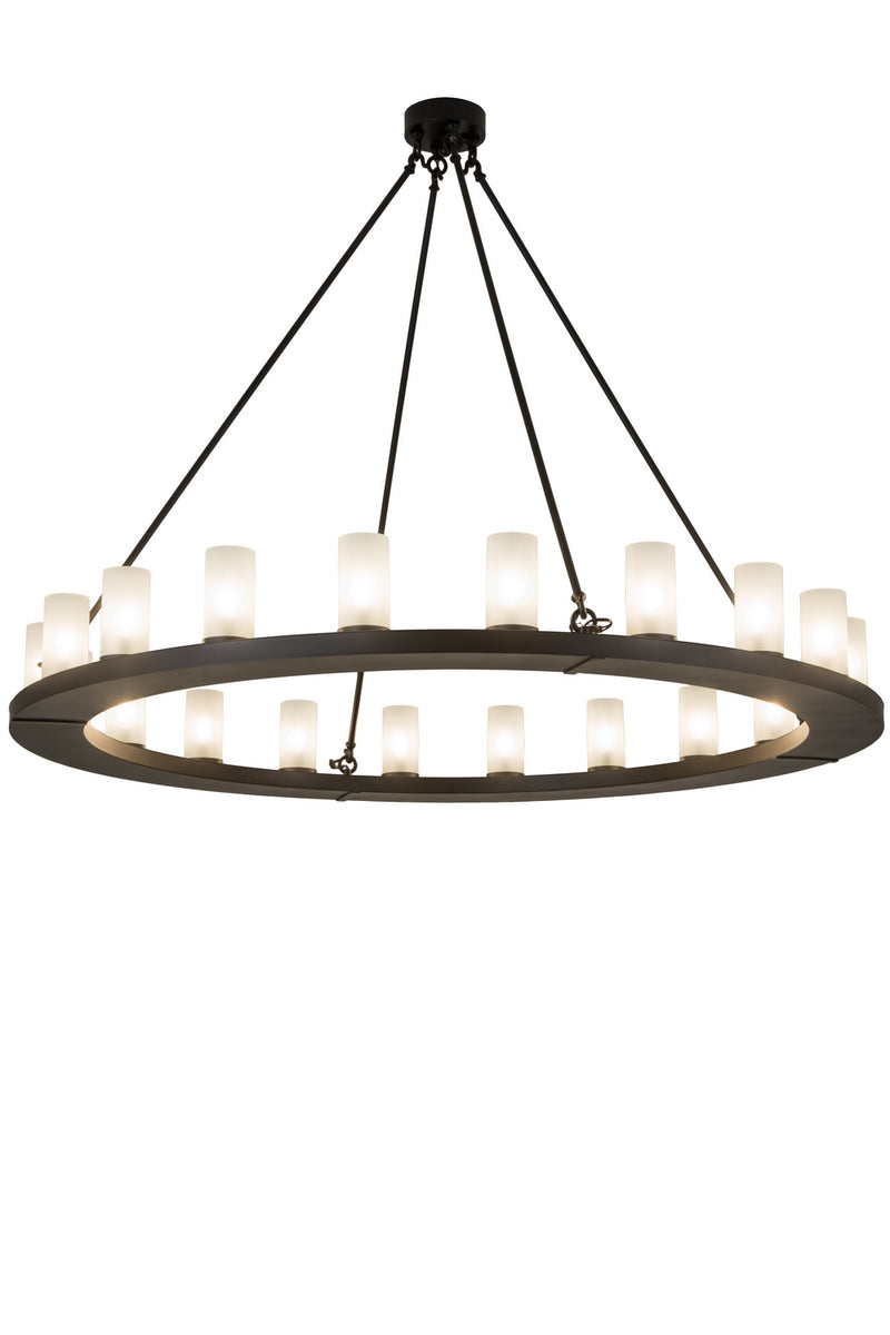 Meyda Tiffany 185532 20 Light Chandelier, Blackwash