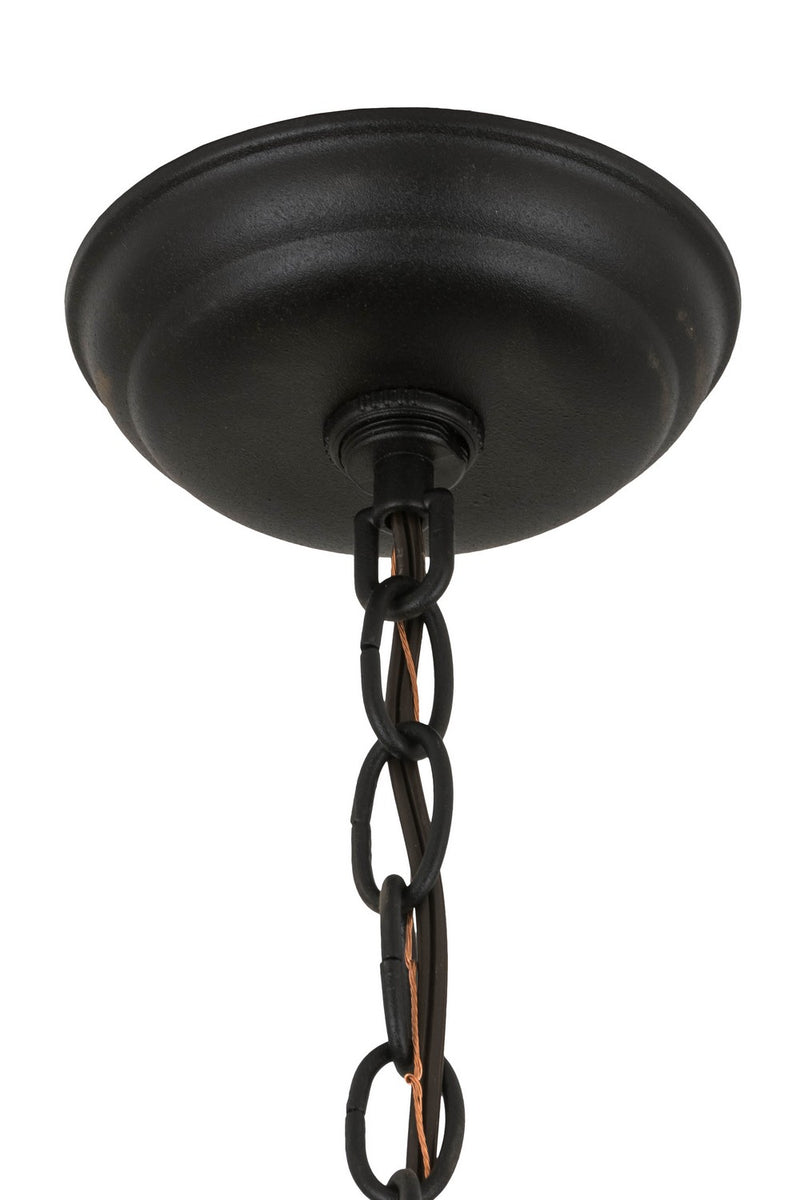 Meyda Tiffany 185768 Two Light Pendant, Textured Black
