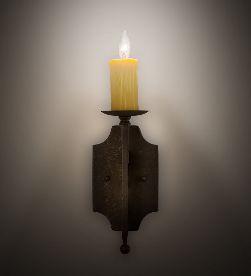 Meyda Tiffany 185769 One Light Wall Sconce, Pompeii Gold