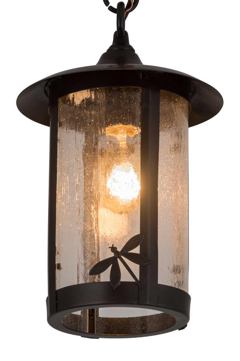 Meyda Tiffany 186659 One Light Pendant, Craftsman Brown