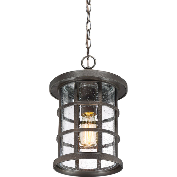 Quoizel CSE1910PN One Light Outdoor Hanging Lantern, Palladian Bronze