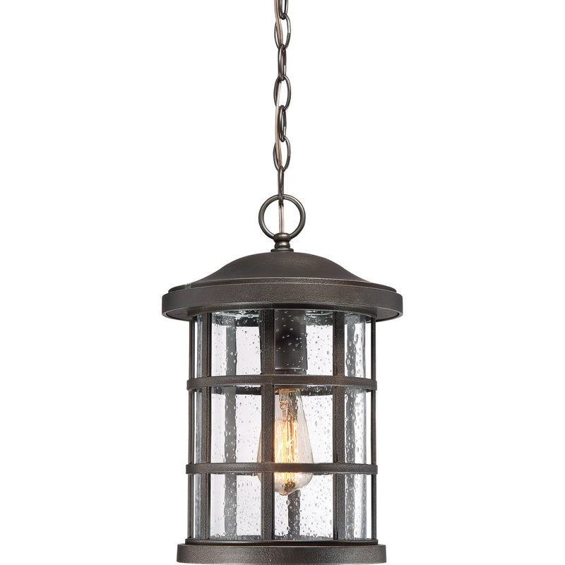 Quoizel CSE1910PN One Light Outdoor Hanging Lantern, Palladian Bronze