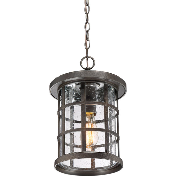 Quoizel CSE1910PN One Light Outdoor Hanging Lantern, Palladian Bronze