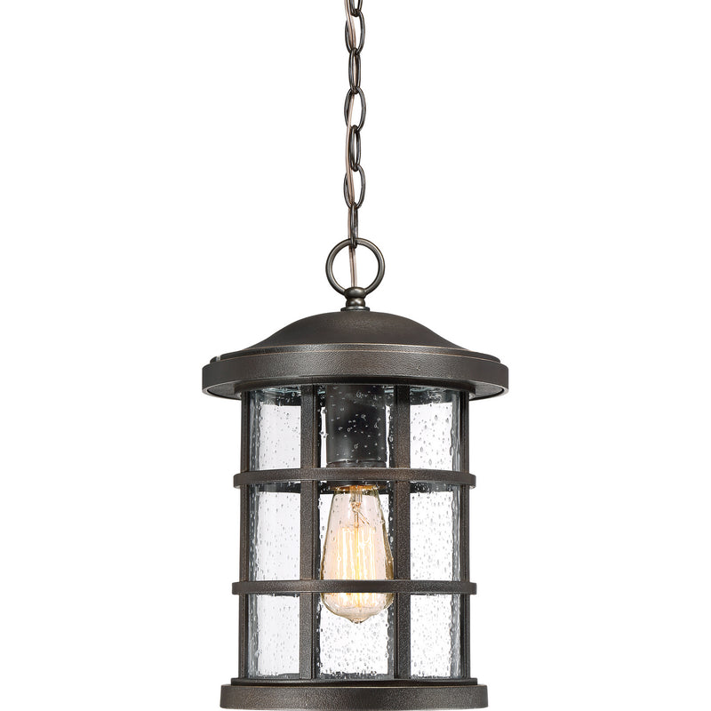 Quoizel CSE1910PN One Light Outdoor Hanging Lantern, Palladian Bronze