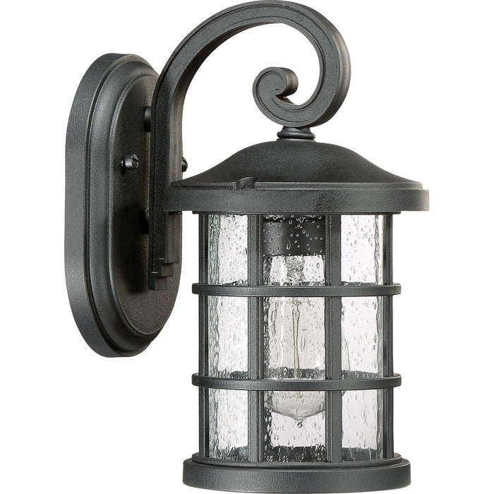 Quoizel CSE8406EK One Light Outdoor Wall Lantern, Earth Black
