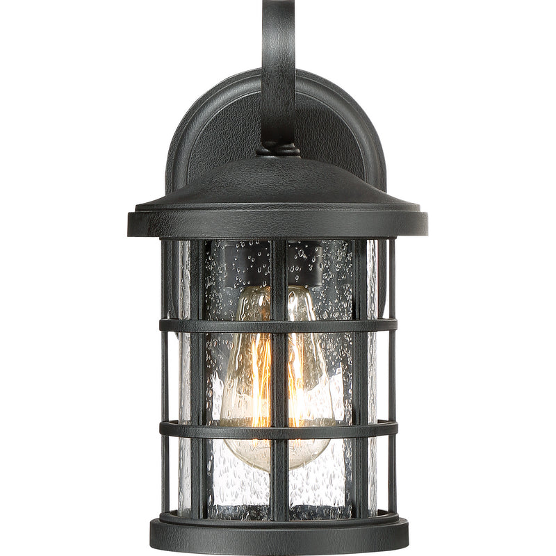 Quoizel CSE8406EK One Light Outdoor Wall Lantern, Earth Black