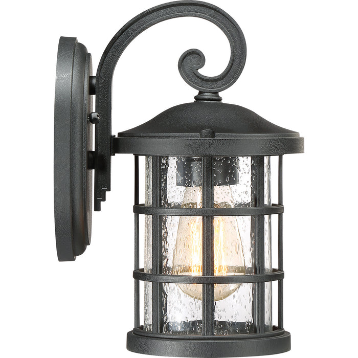 Quoizel CSE8406EK One Light Outdoor Wall Lantern, Earth Black