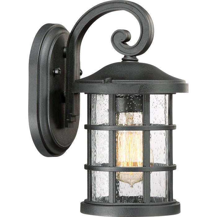 Quoizel CSE8406EK One Light Outdoor Wall Lantern, Earth Black