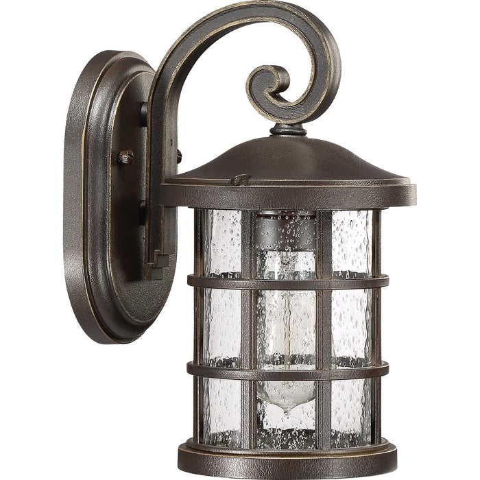 Quoizel CSE8406PN One Light Outdoor Wall Lantern, Palladian Bronze