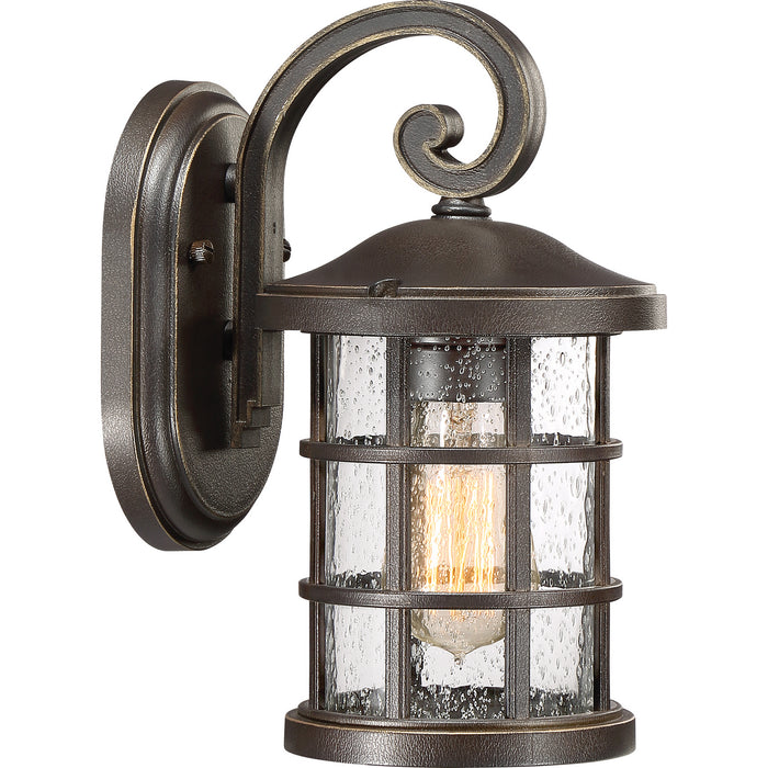 Quoizel CSE8406PN One Light Outdoor Wall Lantern, Palladian Bronze