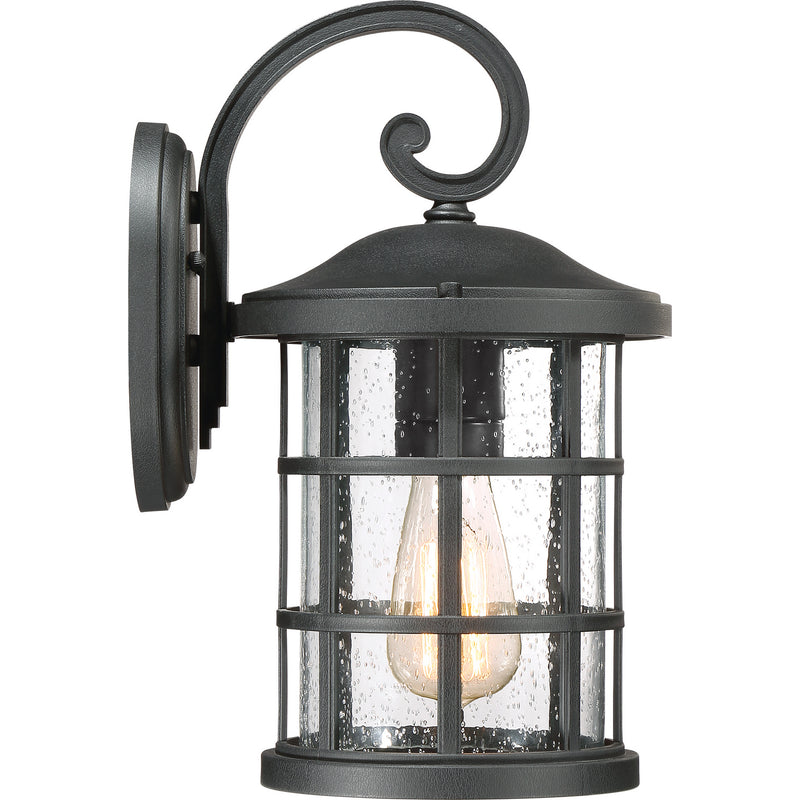 Quoizel CSE8408EK One Light Outdoor Wall Lantern, Earth Black