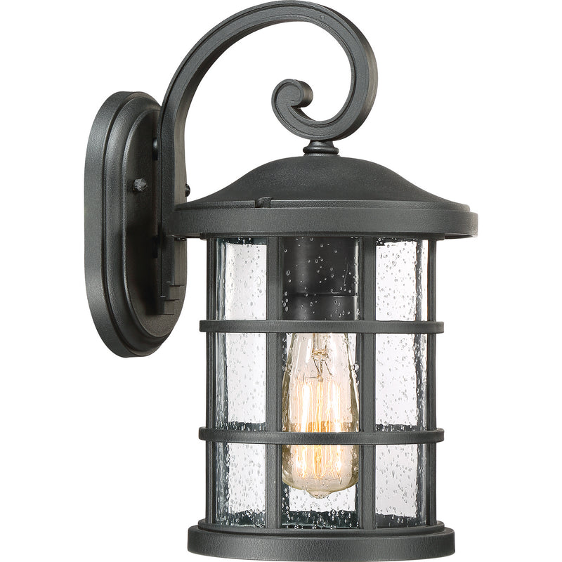 Quoizel CSE8408EK One Light Outdoor Wall Lantern, Earth Black