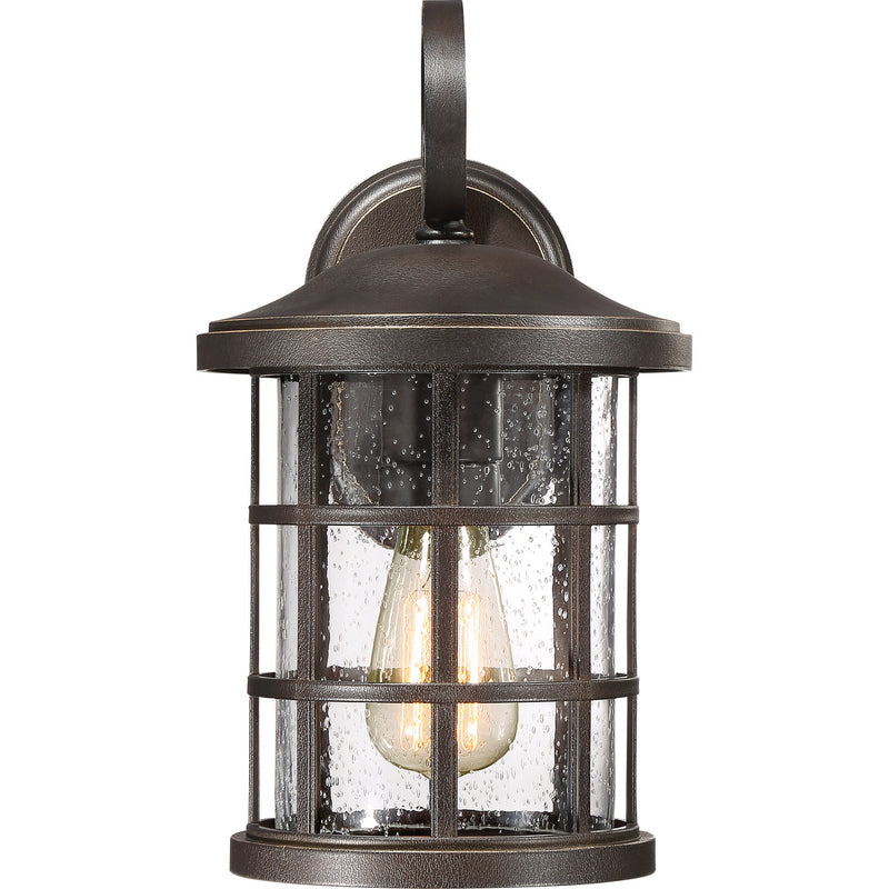 Quoizel CSE8408PN One Light Outdoor Wall Lantern, Palladian Bronze