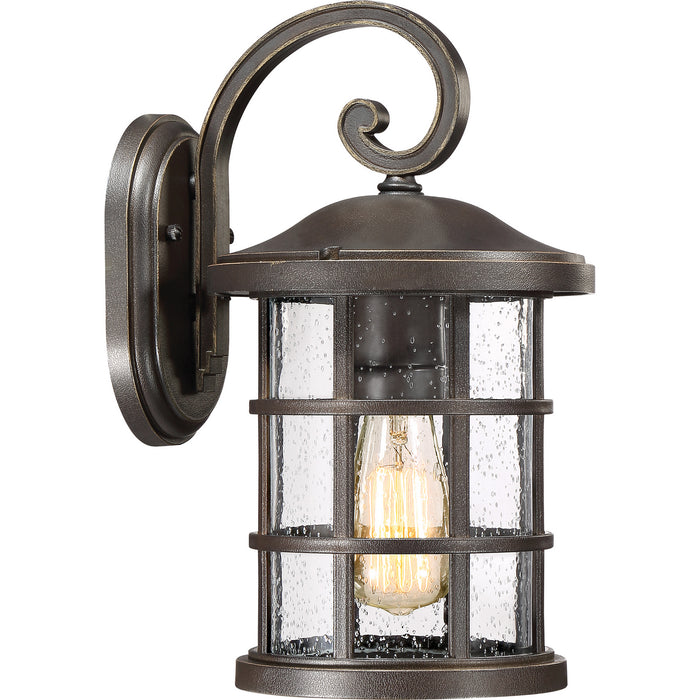Quoizel CSE8408PN One Light Outdoor Wall Lantern, Palladian Bronze