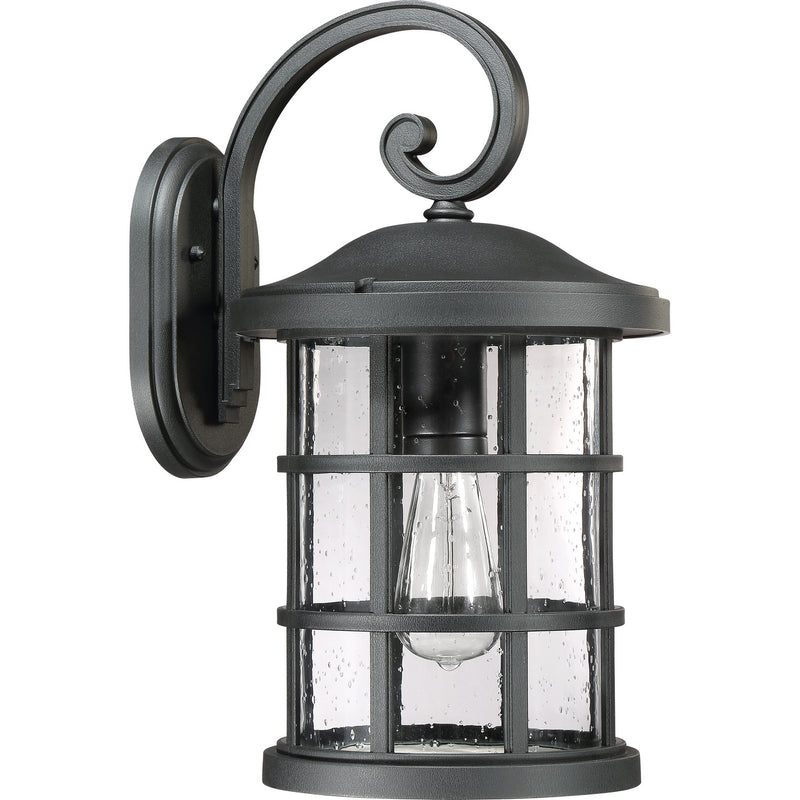 Quoizel CSE8410EK One Light Outdoor Wall Lantern, Earth Black