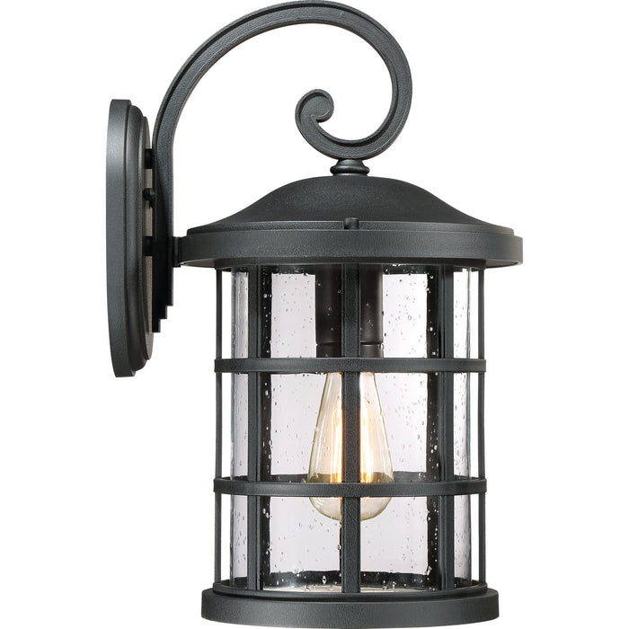 Quoizel CSE8410EK One Light Outdoor Wall Lantern, Earth Black
