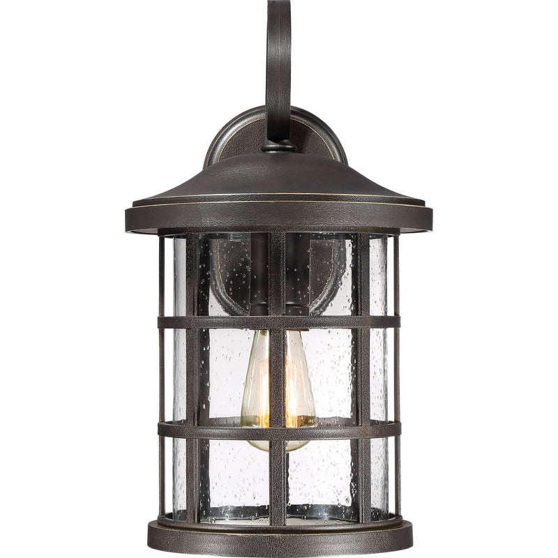 Quoizel CSE8410PN One Light Outdoor Wall Lantern, Palladian Bronze