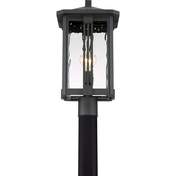 Quoizel EVG9011EK One Light Outdoor Post Mount, Earth Black
