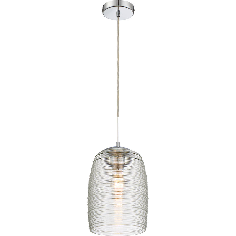 Quoizel QPP2784C One Light Mini Pendant, Polished Chrome
