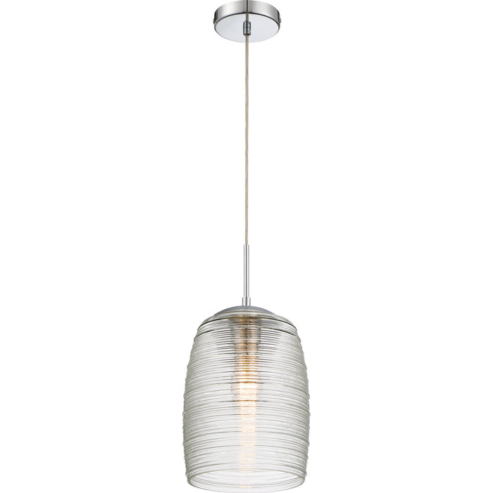 Quoizel QPP2784C One Light Mini Pendant, Polished Chrome
