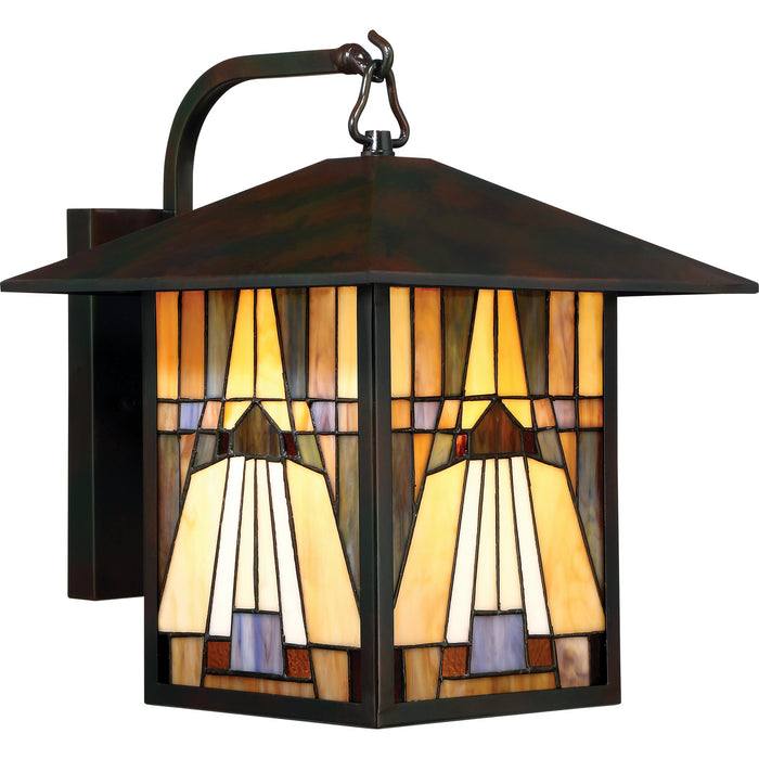 Quoizel TFIK8411VA One Light Outdoor Wall Lantern, Valiant Bronze