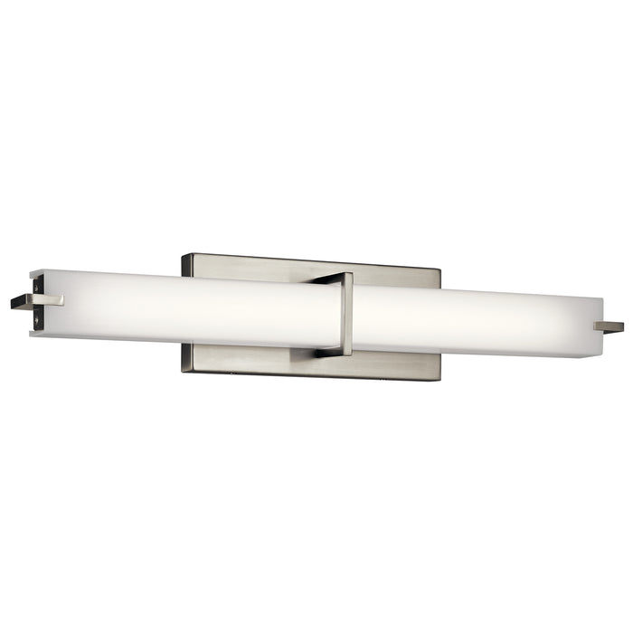 Kichler 11146NILED LED Linear Bath, Brushed Nickel