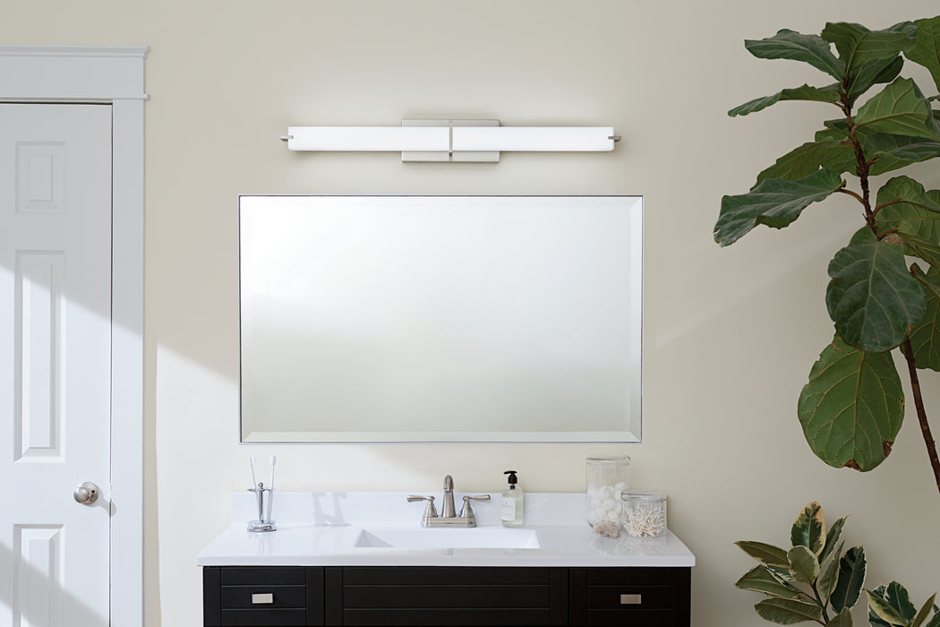 Kichler 11147NILED LED Linear Bath, Brushed Nickel