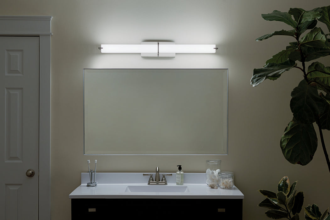 Kichler 11147NILED LED Linear Bath, Brushed Nickel