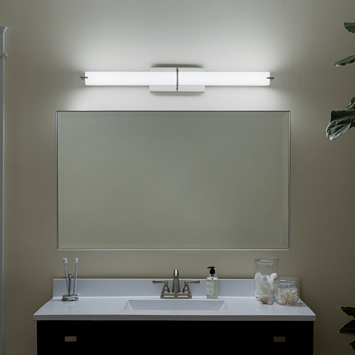 Kichler 11147NILED LED Linear Bath, Brushed Nickel