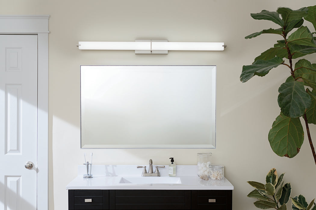 Kichler 11148NILED LED Linear Bath, Brushed Nickel