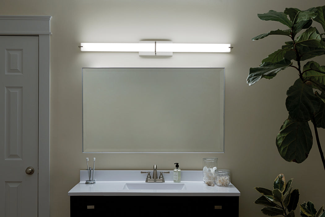 Kichler 11148NILED LED Linear Bath, Brushed Nickel