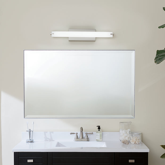 Kichler 11149NILED LED Linear Bath, Brushed Nickel