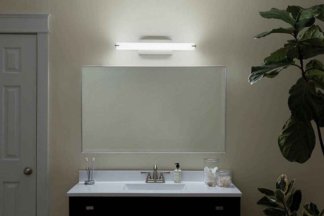 Kichler 11149NILED LED Linear Bath, Brushed Nickel