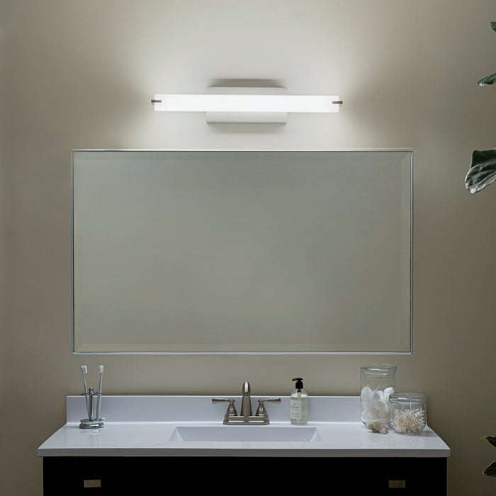 Kichler 11149NILED LED Linear Bath, Brushed Nickel