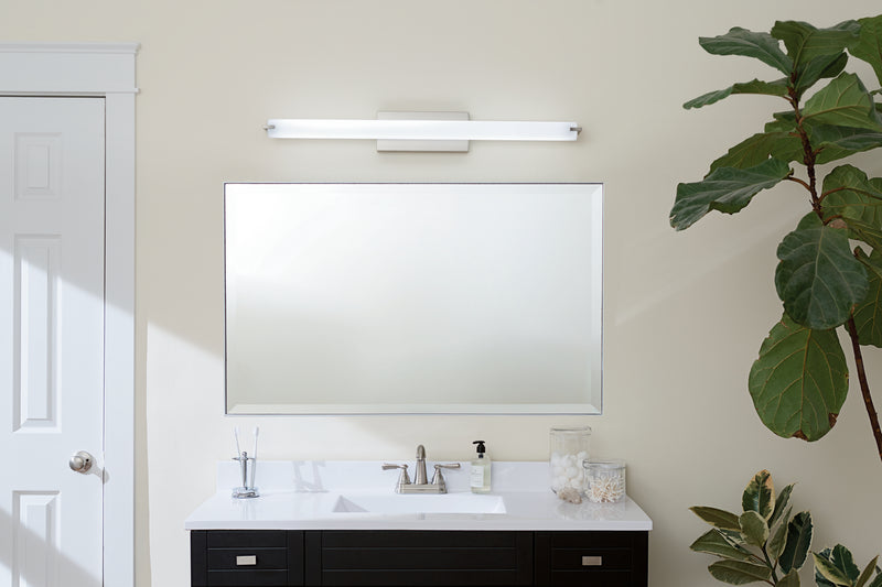 Kichler 11150NILED LED Linear Bath, Brushed Nickel