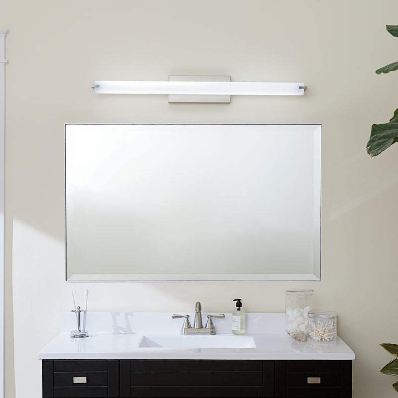 Kichler 11150NILED LED Linear Bath, Brushed Nickel