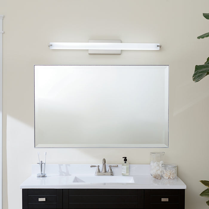 Kichler 11150NILED LED Linear Bath, Brushed Nickel