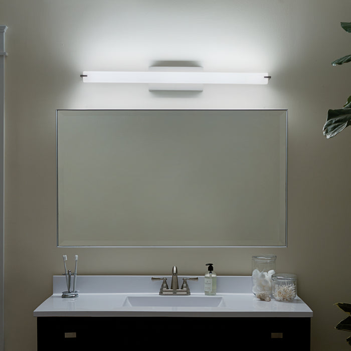 Kichler 11150NILED LED Linear Bath, Brushed Nickel