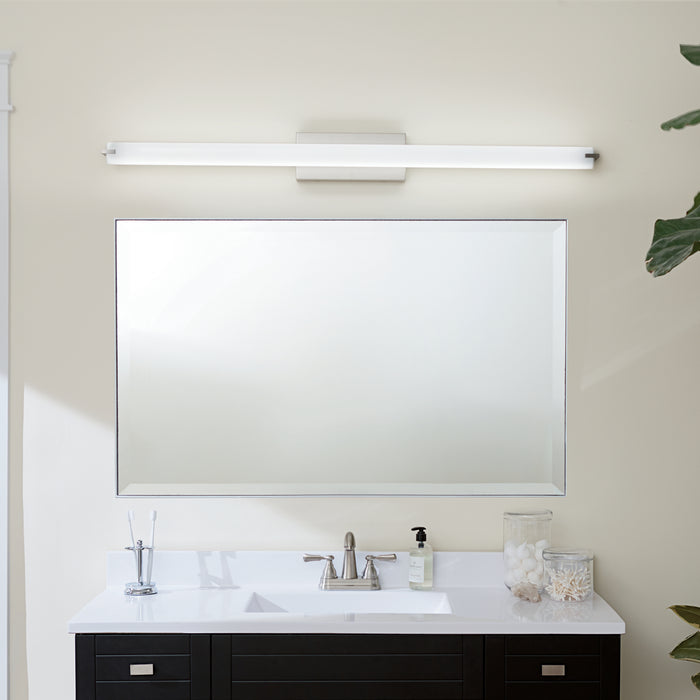 Kichler 11151NILED LED Linear Bath, Brushed Nickel