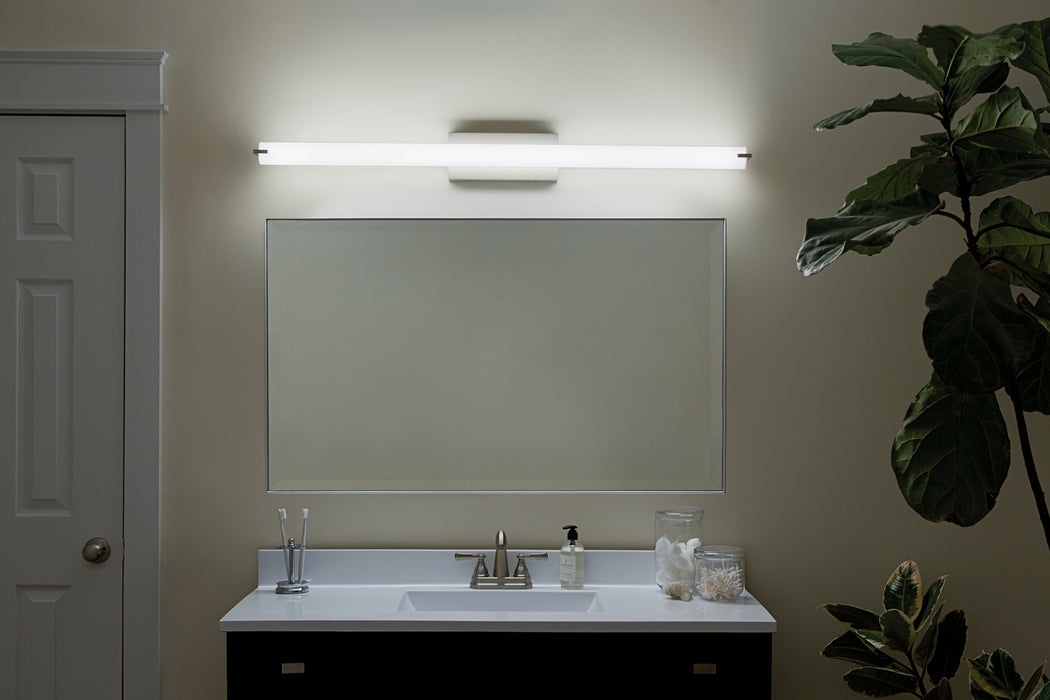 Kichler 11151NILED LED Linear Bath, Brushed Nickel