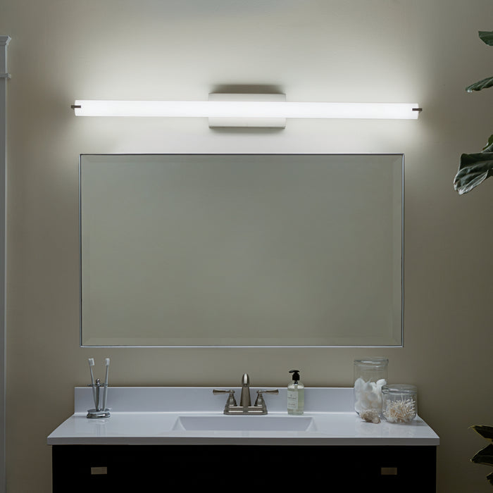 Kichler 11151NILED LED Linear Bath, Brushed Nickel