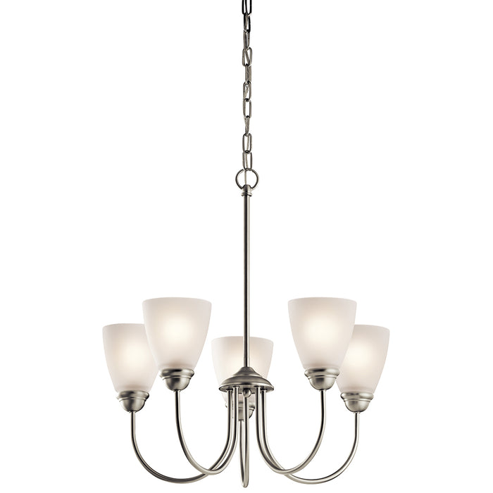 Kichler 43638NIL18 LED Chandelier, Brushed Nickel