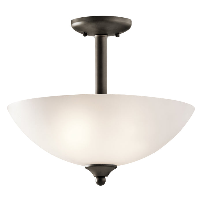 Kichler 43641OZL18 LED Pendant/Semi Flush, Olde Bronze