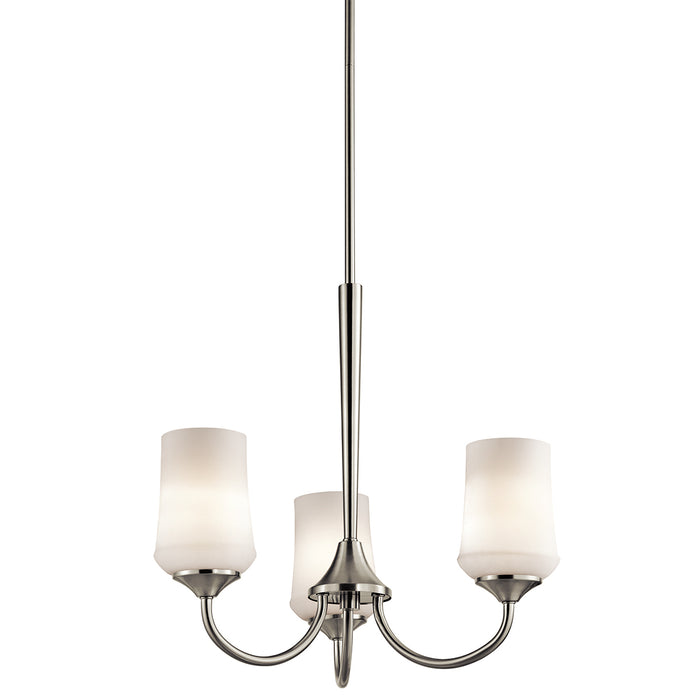 Kichler 43664NIL18 LED Chandelier, Brushed Nickel