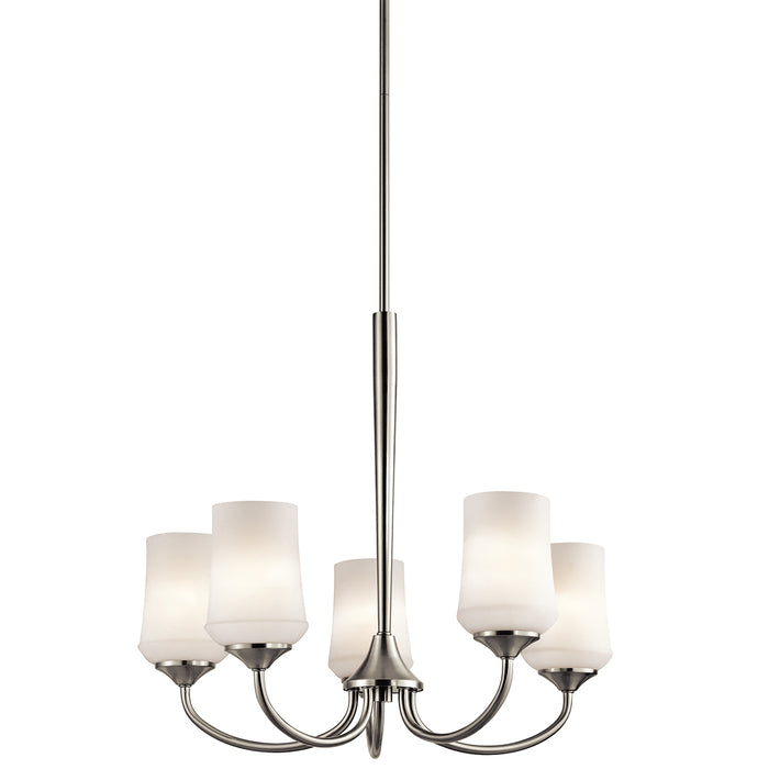 Kichler 43665NIL18 LED Chandelier, Brushed Nickel