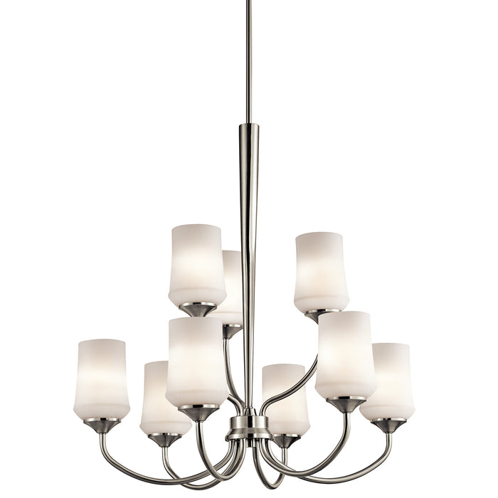 Kichler 43666NIL18 LED Chandelier, Brushed Nickel
