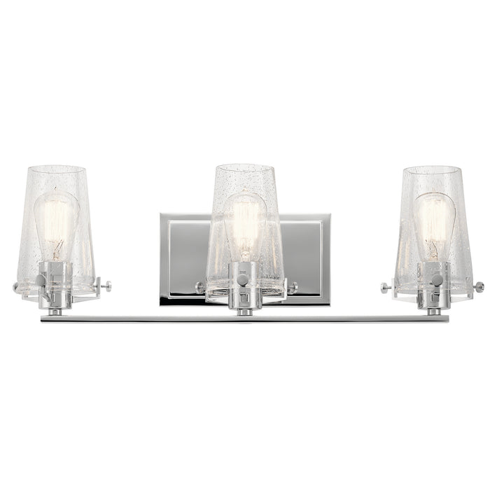 Kichler 45297CH Three Light Bath, Chrome
