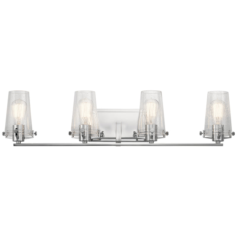 Kichler 45298CH Four Light Bath, Chrome
